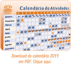Calend&aacute;rio 2009